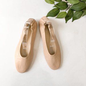 Everlane 'The Day Flat' Pastel Rose Pink Leather Ballet Flats Size 7